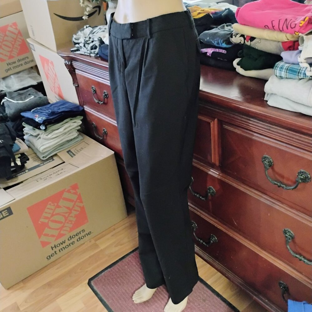 Black Polyester Slacks - image 2